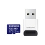 Samsung PRO Plus microSD Memory Card 512GB (2023), USB Card Reader incluso (MB-MD512SB/WW)
