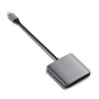 Satechi ST-H4CPDM hub di interfaccia USB tipo-C 10000 Mbit/s Grigio