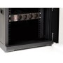 DeLOCK Armadio di rete da 10″ con anta in vetro 6U nero (43417)
