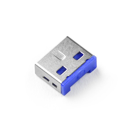 Smartkeeper UL03P2DB clip sicura Bloccaporte USB tipo A Blu Plastica 100 pz