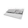 Turtle Beach Vulcan II tastiera Gaming USB Tedesco Bianco (TBK-1002-12-DE)