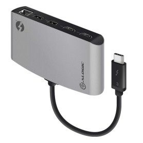 ALOGIC TB3D2DPBL-SGR scheda di interfaccia e adattatore DisplayPort, RJ-45, USB 3.2 Gen 1 (3.1 Gen 1)