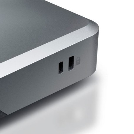 ALOGIC DUPRMX2-WW replicatore di porte e docking station per laptop Cablato USB 3.2 Gen 1 (3.1 Gen 1) Type-C Grigio, Nero
