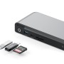 ALOGIC MX3 Cablato USB 3.2 Gen 1 (3.1 Gen 1) Type-C Nero, Grigio (DUPRMX3-WW)