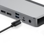 ALOGIC MX3 Cablato USB 3.2 Gen 1 (3.1 Gen 1) Type-C Nero, Grigio (DUPRMX3-WW)
