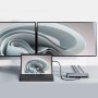 ALOGIC TB4D3TB replicatore di porte e docking station per laptop Cablato Thunderbolt 4 Nero