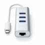 Satechi ST-TC2N1USB31AS hub di interfaccia USB 3.2 Gen 1 (3.1 Gen 1) Type-C 5000 Mbit/s Argento (ST-TC2N1USB31AS)