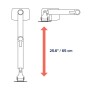 Ergotron LX Series 45-610-224 Supporti a parete per TV 61 cm (24") Scrivania Nero
