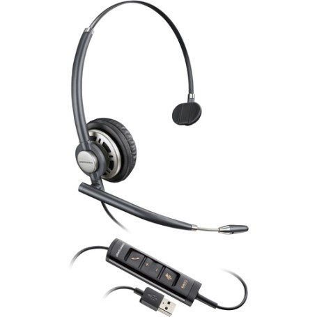 POLY Cuffie monoaurali EncorePro 715 USB-A TAA (783N5AA)