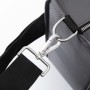 Sigel Desk Sharing Bag Polietilene tereftalato riciclato (rPET) Grigio scuro Unisex Borsa a tracolla (BA413)
