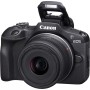 Canon EOS R100 + RF-S 18-45mm F4.5-6.3 IS STM Kit MILC 24,1 MP CMOS 6000 x 4000 Pixel Nero (6052C013)