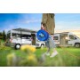 Brennenstuhl 1182760100 prolunghe e multiple 25 m 2 presa(e) AC Esterno Blu, Arancione