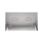 ROLINE 26.21.0128 rack 4U Da parete Grigio