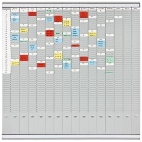 Franken PV-SET5 agenda da parete Grigio Multilingua
