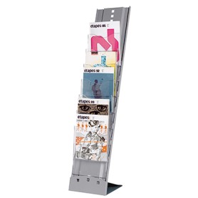 PaperFlow 2857.35 portariviste 7 ripiani Grigio (2857-35)