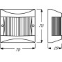 Busch-Jaeger 6800-0-1674 rilevatore di movimento Cablato Parete Bianco (2CKA006800A1674)
