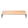 j5create JCT425-N Supporto per monitor in legno con docking station