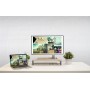 j5create JCT425-N Supporto per monitor in legno con docking station