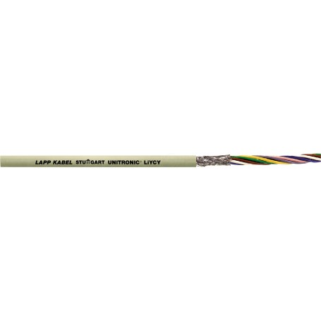 LiYCY 4x0.25-100 - UNITRONIC LiYCY - 100 m 4 x 0.25 - Kabel - 100 m (0034404)
