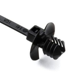 Hellermann Tyton 150-55610 fascetta Fascetta con perline Nero 1 pz
