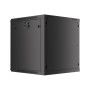 Lanberg WF01-6612-00B rack 12U Da parete Nero