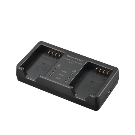 Olympus BCX-1 carica batterie Batteria per fotocamera digitale AC, USB (V6560040W000)