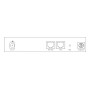 LANCOM LN-1700UE (EU) 1733 Mbit/s Bianco Supporto Power over Ethernet (PoE) (61801)