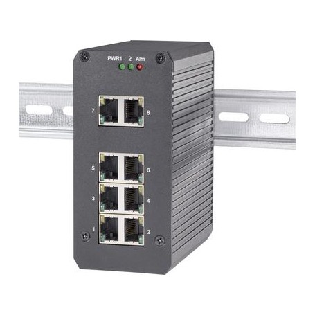 Renkforce Industrieswitch unmanaged GSHS800 Anzahl Ethernet Ports 8 LAN-Übertragungsrate 1 Gbit/s (RF-3336016)