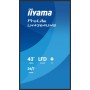 iiyama LH4364UHS-B1AG visualizzatore di messaggi Pannello piatto per segnaletica digitale 109,2 cm (43") LED Wi-Fi 500 cd/m² 4K
