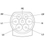 Phoenix Contact 1627136 Caricabatteria per veicolo 480 V Nero