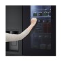 LG InstaView GSGV91EVAD frigorifero side-by-side Libera installazione 635 L D Nero