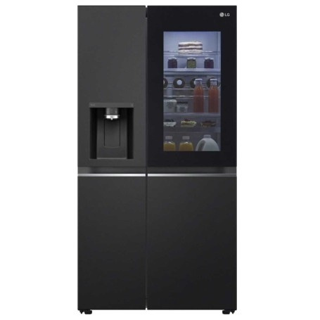 LG InstaView GSGV91EVAD frigorifero side-by-side Libera installazione 635 L D Nero