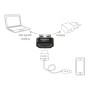 DeLOCK HDMI/USB-A adattatore grafico USB Nero, Argento (65680)