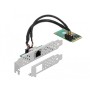 DeLOCK 95266 scheda di interfaccia e adattatore Interno RJ-45 (95266)