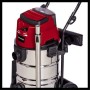 Einhell TE-VC 36/30 Li S-Solo 30 L Aspiratore a cilindro Secco e bagnato Sacchetto per la polvere (2347140)