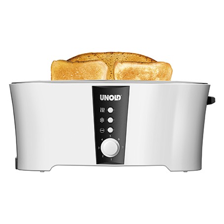 Unold 38020 tostapane 4 fetta/e 1350 W Nero, Bianco (38020)