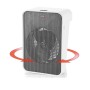 Unold 86450 stufetta elettrica Interno Grigio, Bianco 2000 W Riscaldatore ambiente elettrico con ventilatore (86450)