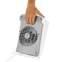 Unold 86450 stufetta elettrica Interno Grigio, Bianco 2000 W Riscaldatore ambiente elettrico con ventilatore (86450)