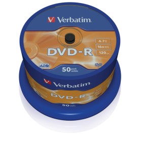 Verbatim DVD-R Matt Silver 4,7 GB 50 pz (43548)