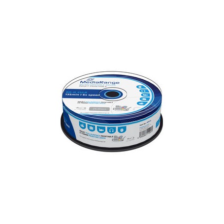 MediaRange MR515 disco vergine Blu-Ray BD-R 25 GB 25 pz (MR515)