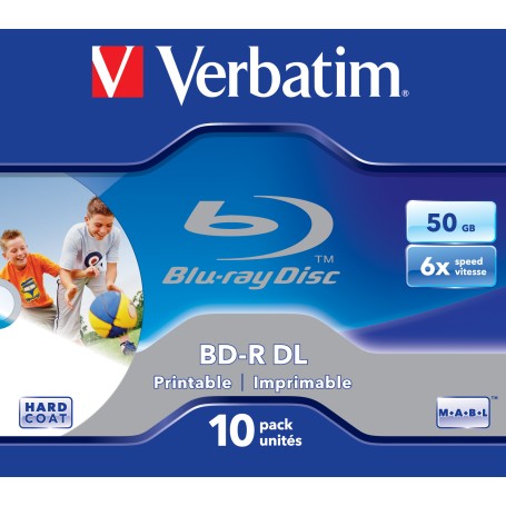 Verbatim 43736 disco vergine Blu-Ray BD-R 50 GB 10 pz (43736)