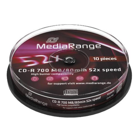MediaRange MR214 CD vergine CD-R 700 MB 10 pz (MR214)