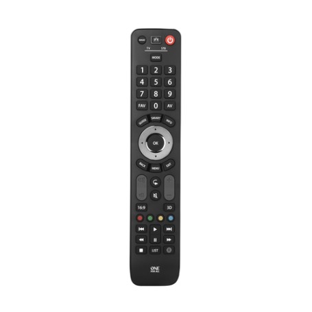 One For All Evolve 2 telecomando IR Wireless Cavo, DTT, IPTV, Supporto per proiettore, SAT, STB, TNT, TV, Set-top box  (URC7125)