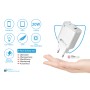 Alcasa PCA-W003W Caricabatterie per dispositivi mobili Altro, Smartphone, Tablet, Universale Bianco AC Ricarica rapida