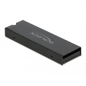 DeLOCK 18353 ventola per PC Unità allo stato solido Dissipatore Nero 1 pz (18353)
