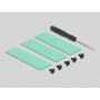 DeLOCK 18353 ventola per PC Unità allo stato solido Dissipatore Nero 1 pz (18353)