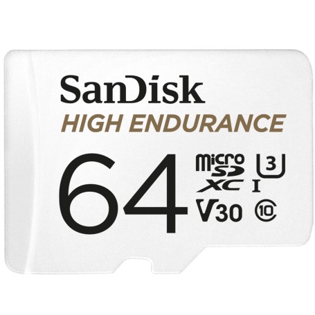 SanDisk High Endurance memoria flash 64 GB MicroSDXC UHS-I Classe 10 (SDSQQNR-064G-GN6IA)