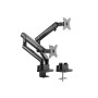 ICY BOX IB-MS314-T supporto da tavolo per Tv a schermo piatto 81,3 cm (32") Morsa Nero (IB-MS314-T) (60715)