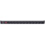 Intellinet 714044 unità di distribuzione dell'energia (PDU) 12 presa(e) AC 1U Nero (714044)