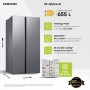 Samsung RS62DG5003S9 frigorifero side-by-side Libera installazione 655 L E Acciaio inox (RS62DG5003S9EF)